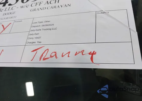 2016 Dodge Grand Caravan Sxt z USA, uszkodzony, nr VIN 2C4RDGCG7GR318131